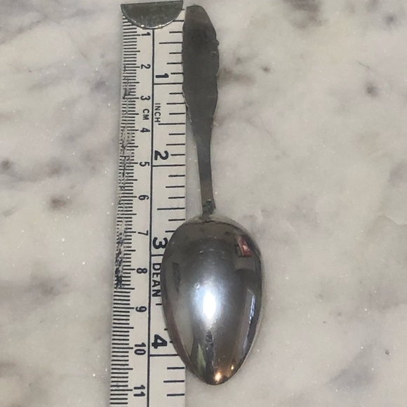 Vtg Sterling Silver San Jose California Souvenier Spoon Post & Cathedral 4.2” - Picture 7 of 7